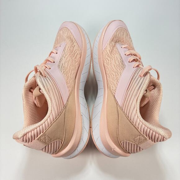 Abeo Luna Pink Lace Up Running Shoes Comfort Cushioned Sneakers Women's Size 10M - Picture 7 of 11